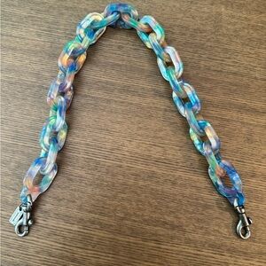 COACH resin shoulder strap